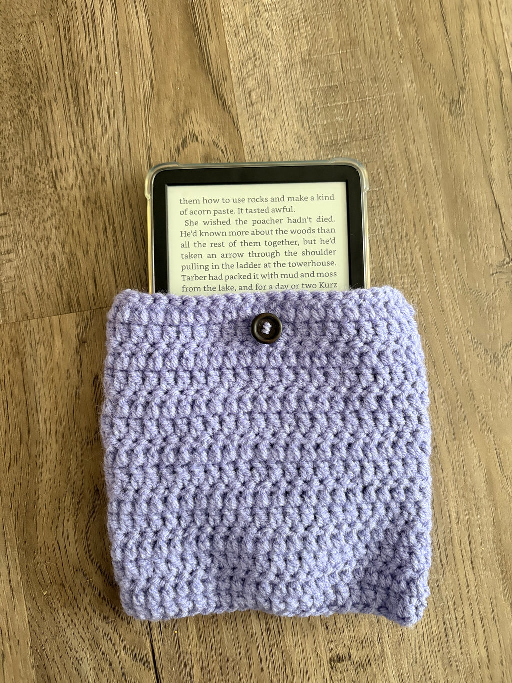 Crochet E-reader Sleeve