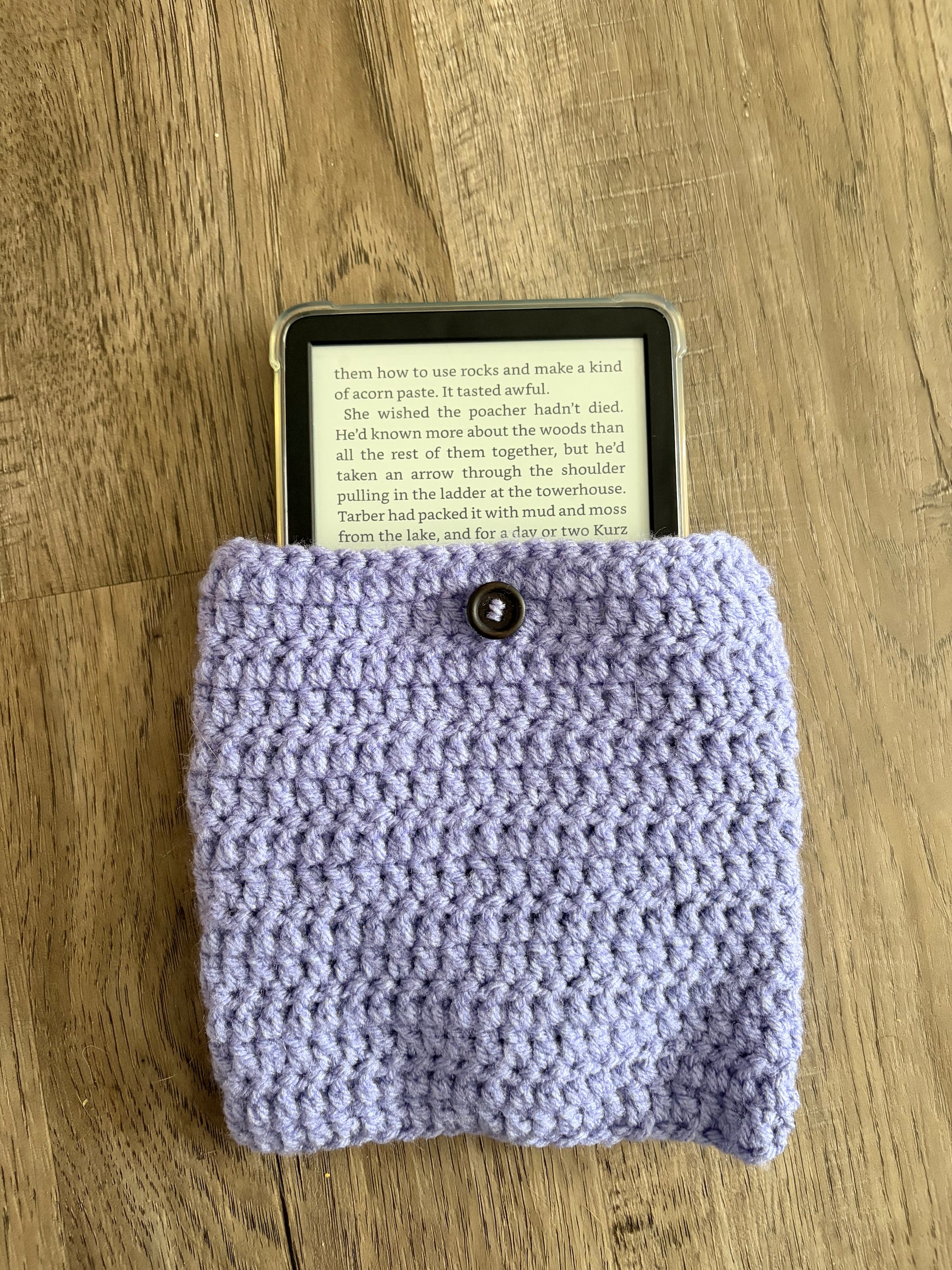 Crochet E-reader Sleeve